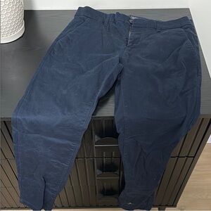 RW&CO. Dark Blue Slim Fit Trousers